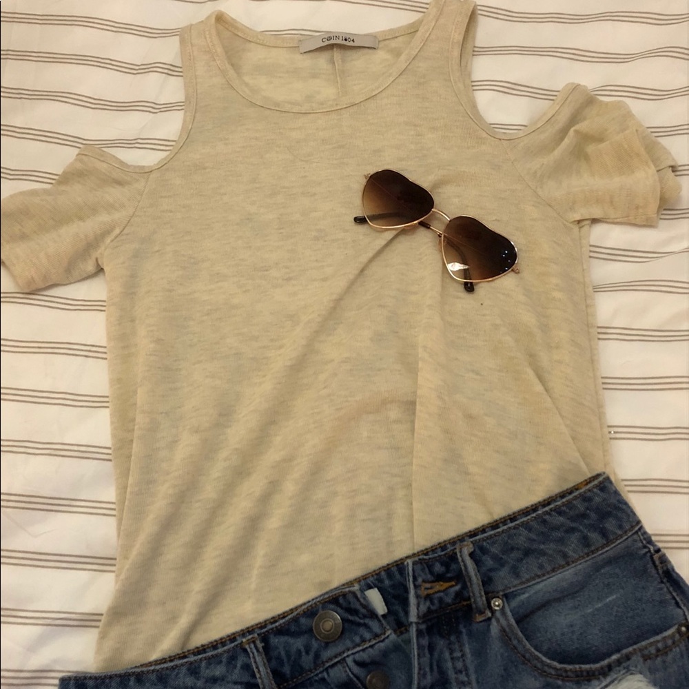 Peek-a-boo top